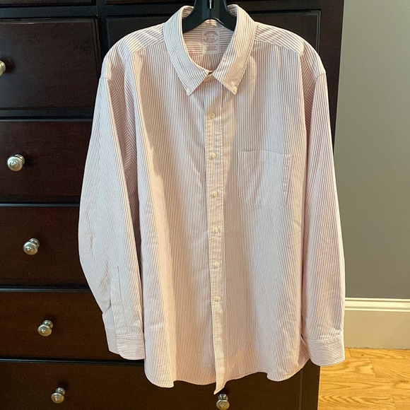 Brooks Brothers Buttondown, The Original Polo Shirt. 17.5x35, New Condition - Picture 1 of 6